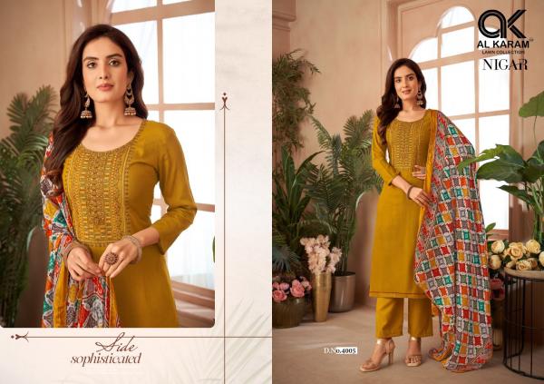 AlKaram Nigar Vol-4 – Exclusive Embroidery Dress Material